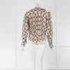 Isabel Marant Patterned Frill Blouse