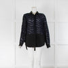 Phillip Lim Navy Zebra Slash Shirt