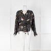 Isabel Marant Patterned Wrap Around Blouse