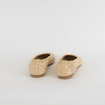 Burberry Sadler Quilted Ballet Flat in Clay