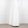 Catherine Deane White Tailored Wide Leg Trousers