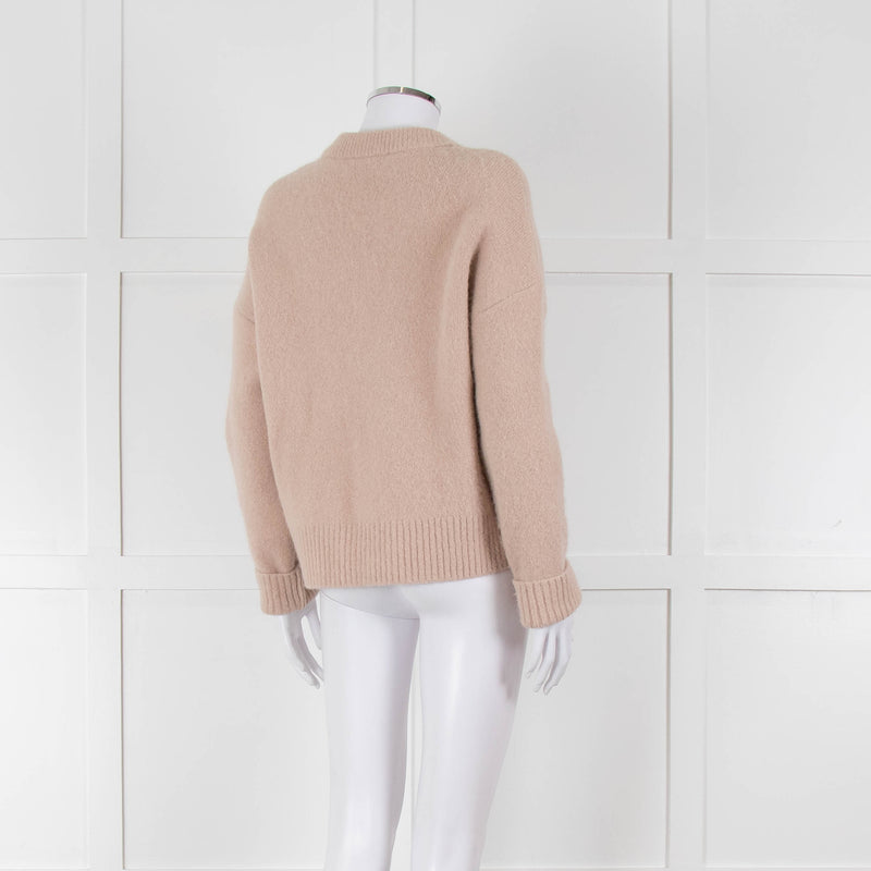 Ami De Coeur Dusty Pink Cardigan