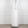 Catherine Deane White Tailored Wide Leg Trousers