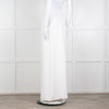 Catherine Deane White Tailored Wide Leg Trousers