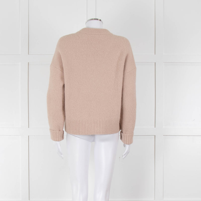 Ami De Coeur Dusty Pink Cardigan