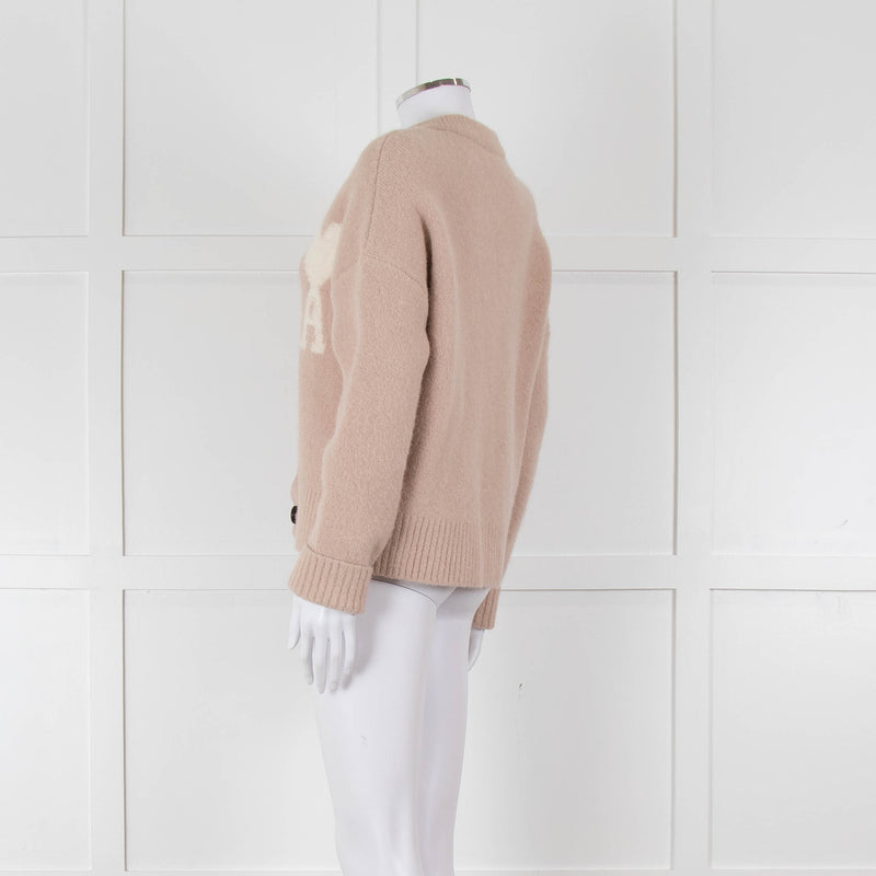 Ami De Coeur Dusty Pink Cardigan