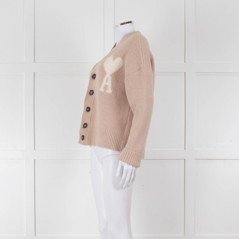 Ami De Coeur Dusty Pink Cardigan