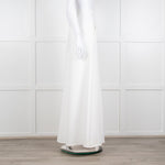 Catherine Deane White Tailored Wide Leg Trousers