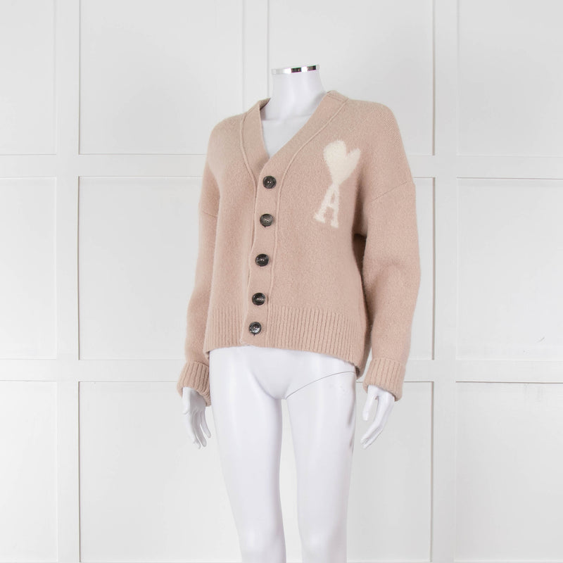 Ami De Coeur Dusty Pink Cardigan