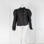 Isabel Marant Black Broderie Lace Blouse