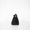 Naghedi Black Woven Small St Barths Top Handle Tote Bag