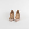 Valentino Nude Rockstud Court Shoe