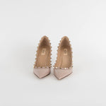 Valentino Nude Rockstud Court Shoe