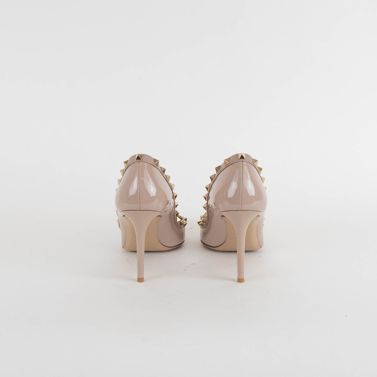 Valentino Nude Rockstud Court Shoe
