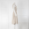 Jason Wu Light Grey Print Pleated Knee Length Dress