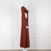 Cult Gaia Dark Tan Ember Carla Dress