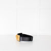 Versace Black Gold Haas Brothers Wide Belt