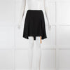 Reformation Black Flared Mini Skirt