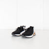 Hermes Black Canvas White Leather Trainers