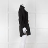 Zimmermann Black Linen Playsuit with Belt
