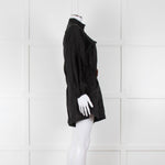 Zimmermann Black Linen Playsuit with Belt