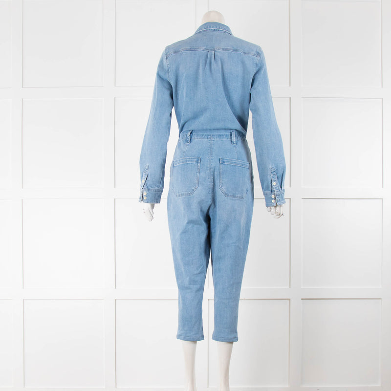 Paige Blue Denim Jumpsuit