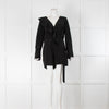 Diane Von Furstenberg Black Frilled Playsuit