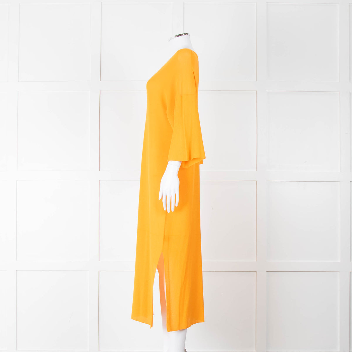 Joseph Orange Fine Knit Batwing Dress