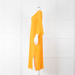 Joseph Orange Fine Knit Batwing Dress