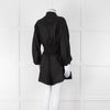 Zimmermann Black Linen Playsuit with Belt