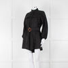 Zimmermann Black Linen Playsuit with Belt