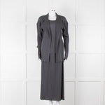 Issey Miyake Pleats Please Grey Pleated Sleeveless Top