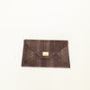 Jimmy Choo Brown Pink Snake Skin Clutch