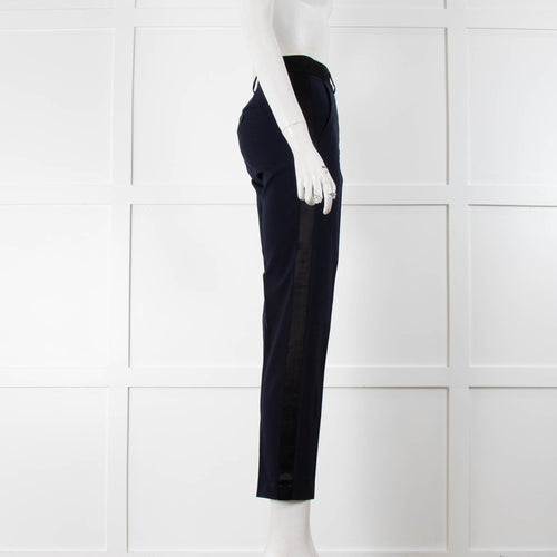 Vince Navy Cigarette Pants