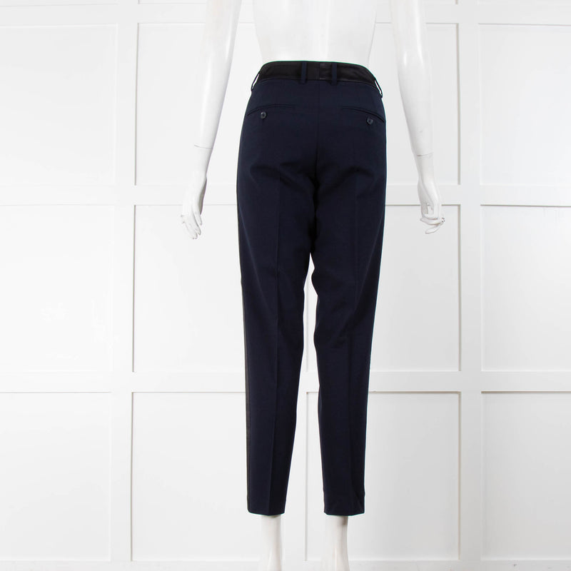 Vince Navy Cigarette Pants