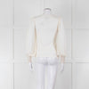ME + EM Cream Sheer Long Sleeve T-Shirt