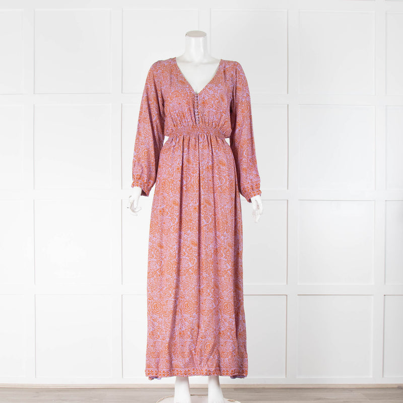 Natalie Martin April Dress in Shangri-La Orchid