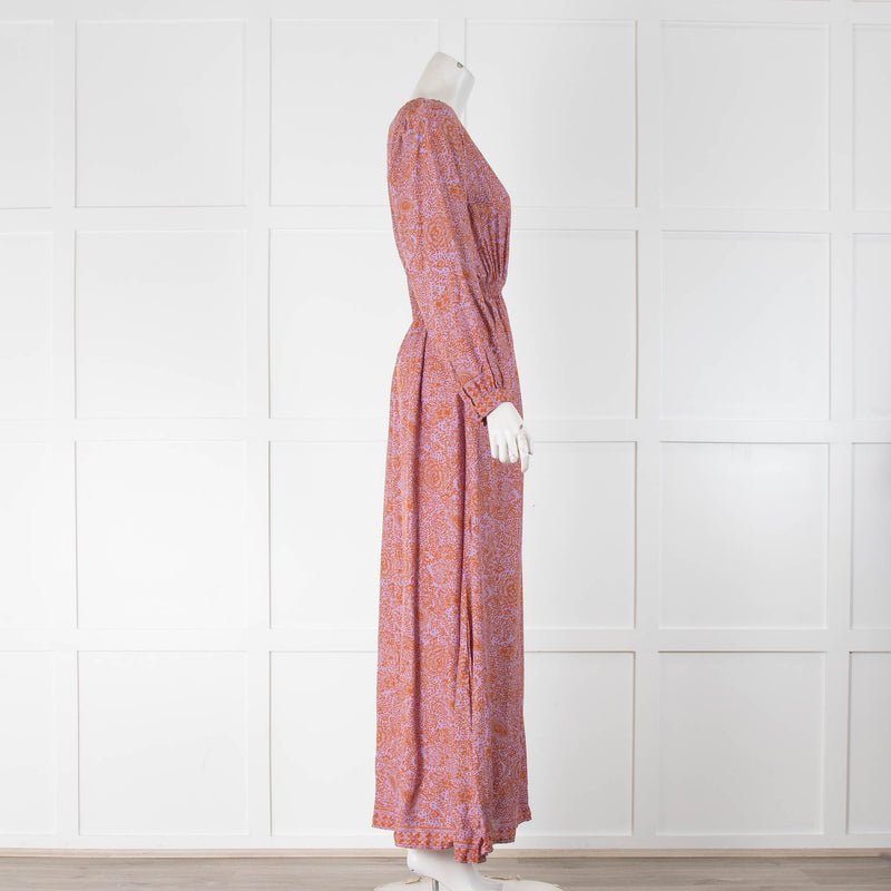 Natalie Martin April Dress in Shangri-La Orchid