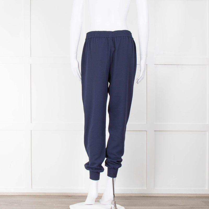 Joie Navy Elasticated Waist Joggers