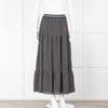 Lolly's Laundry Black White Polka Dot Elasticated Skirt
