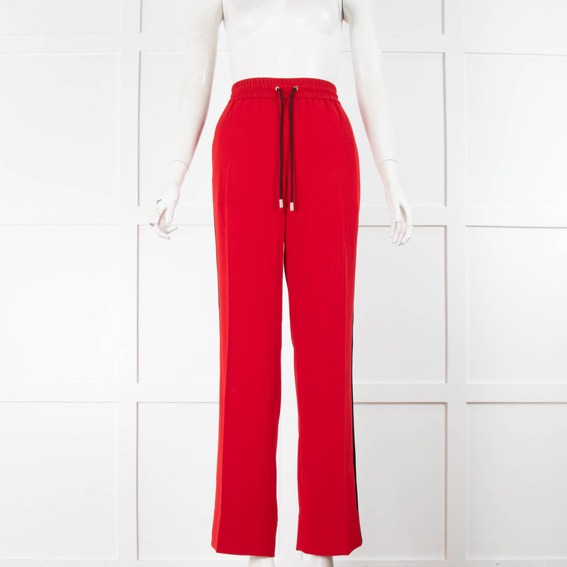 Me & Em Red Wide Leg Tracksuit Trousers