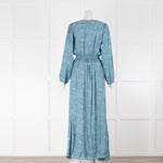 Natalie Martin April Dress in Shangri-La Periwinkle