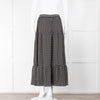 Lolly's Laundry Black White Polka Dot Elasticated Skirt