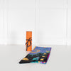 Hermes Purple And Pink Le-Maxi Twilly Scarf