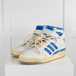 Adidas Forum OG 84 SN 23 Blue and White Distressed Trainers