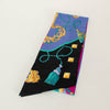 Hermes Purple And Pink Le-Maxi Twilly Scarf