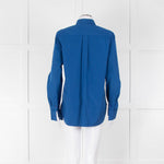 Paul Smith Blue Cotton Long Sleeve Shirt