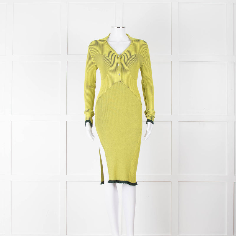 AZ FactoryLine Green Fine Knit Dress