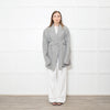 Acne Studios Grey Double Faced Belt Wool Jacket