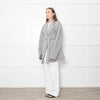 Acne Studios Grey Double Faced Belt Wool Jacket